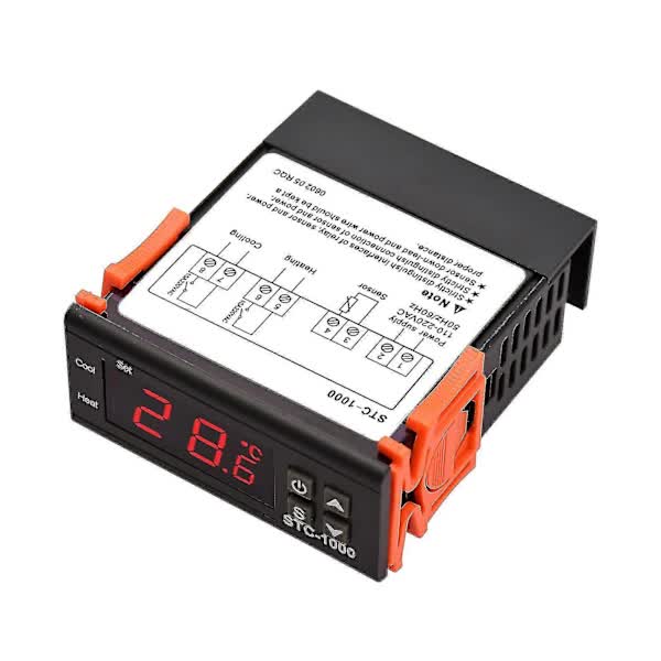 STC-1000 Digital Temperature Controller 110-220V AC Compatible with STC