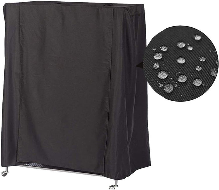 Parrot Cage Cover - Birdcage Cover and Dustproof Covers - Good Night Cover for Parrots - 210D Oxford Cloth - 104*69*122cm - Universal - Blackout - Waterproof - Black