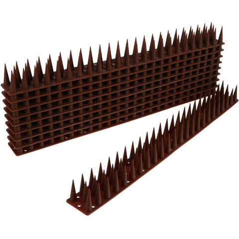 12 Pcs Anti Pigeon Spikes Bird Deterrent Strips, 5.4 m