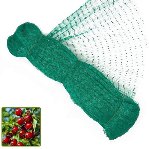 Bird Netting Garden Netting Pest Barrier,Cicada Netting for Garden Against Birds, Deer,Squirrels(13 x 19.8ft Green)