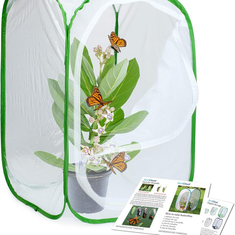 Insect and Butterfly Habitat Cage Terrarium Pop-up 23.6 Inches Tall