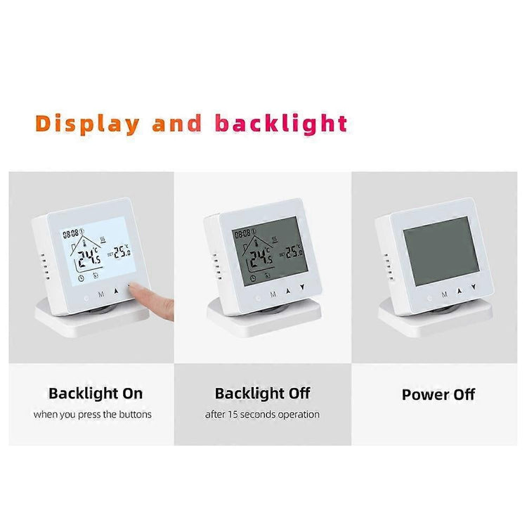 Smart Wireless Thermostat for Gas Boiler Room Heating Programmable Temperature Controller
