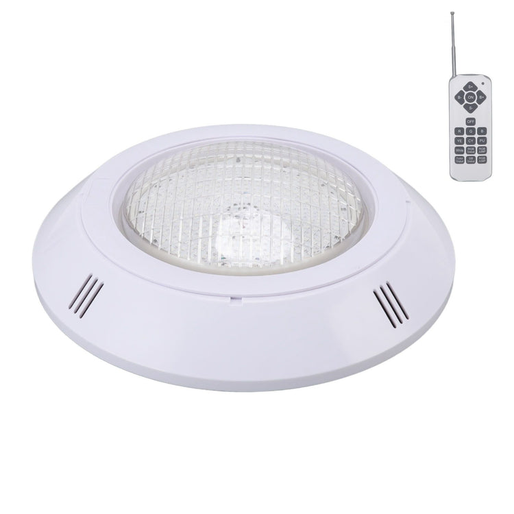 Pool LED Lights AC12V RGB Colorful IP68 Waterproof Remote Control High Transmittance Durable ABS Aquarium Pool Light 18W