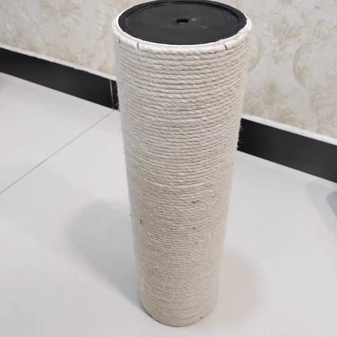 Cat Climbing Frame PVC Post 8.5cm Meow Star Climb White twine Post 12 diameter 65cm long