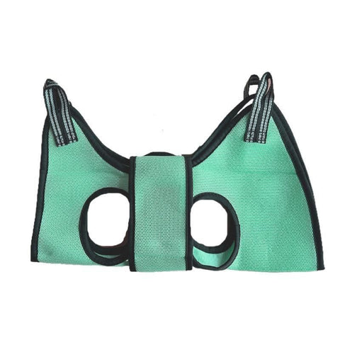 Small Pet Grooming Sling Hammock Dog Cat Restraint Bag Trimming Light Green - XS