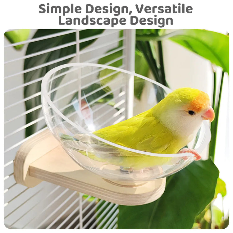 Parrot Rest Bird Nest Breathable for Small Parrots Comfortable Washable Durable - Swing Style