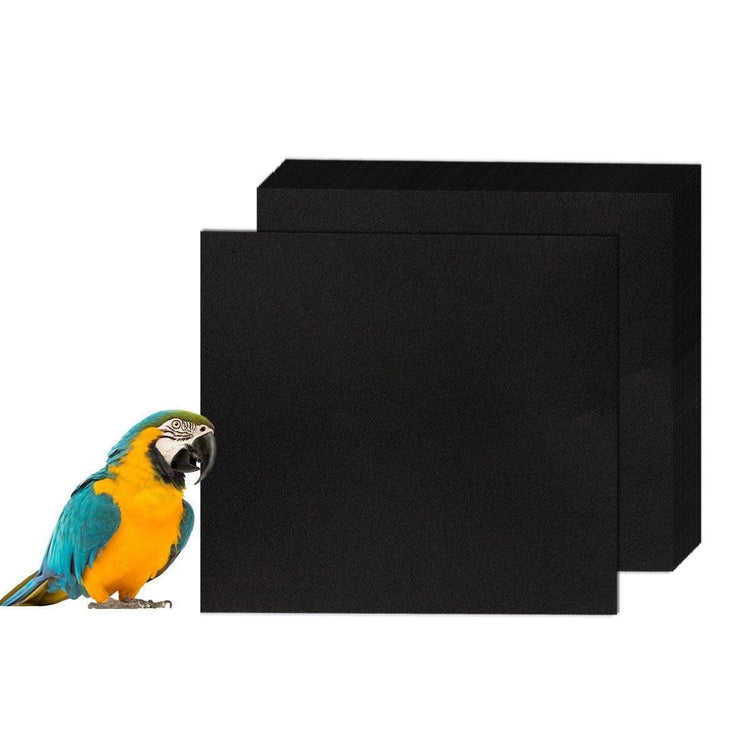 30pcs Disposable Birdcage Liner Pads Pet Cage Liner Bedding for Birds and Parrot