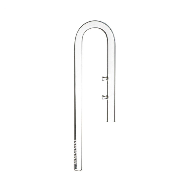 Aquarium Glass Inlet Outlet Pipe Fish Tank Filter Oil Film Remover Plant Holder - Lily inlet-12mm