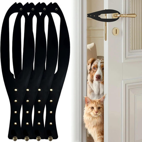 Cat Door Latch with 5 Adjustable Opening 2.5-6