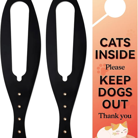 Cat Door Latch with 5 Adjustable Opening 2.5-6