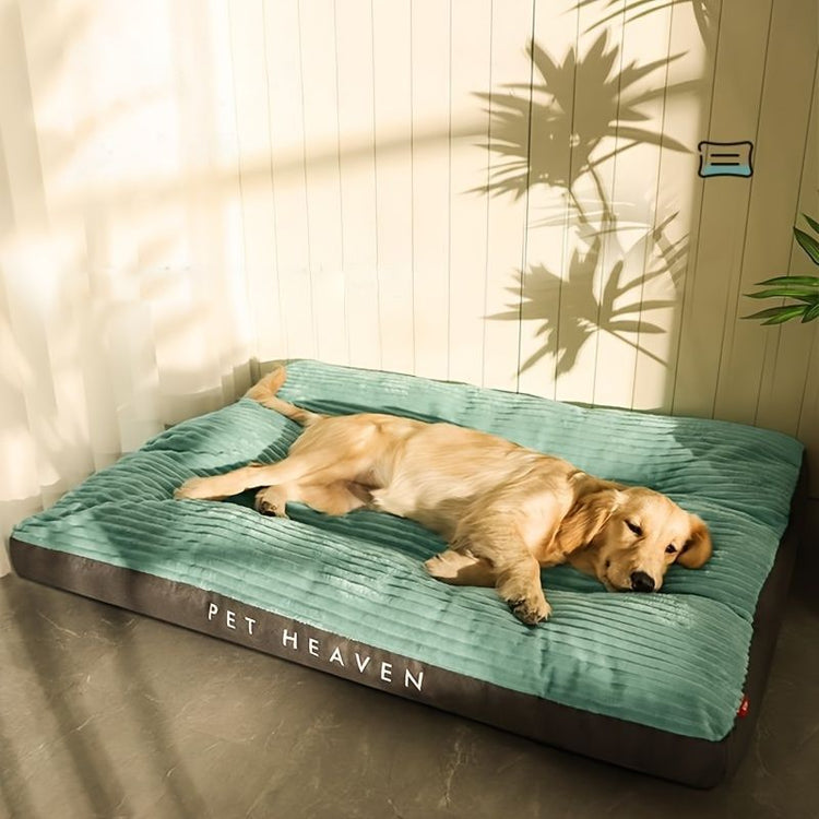 Warm Dog Bed Washable Pet Bed Non-Slip Dog Bed High Backrest Dog Bed Thick Dog - Gray - Size 23.6*18.5in