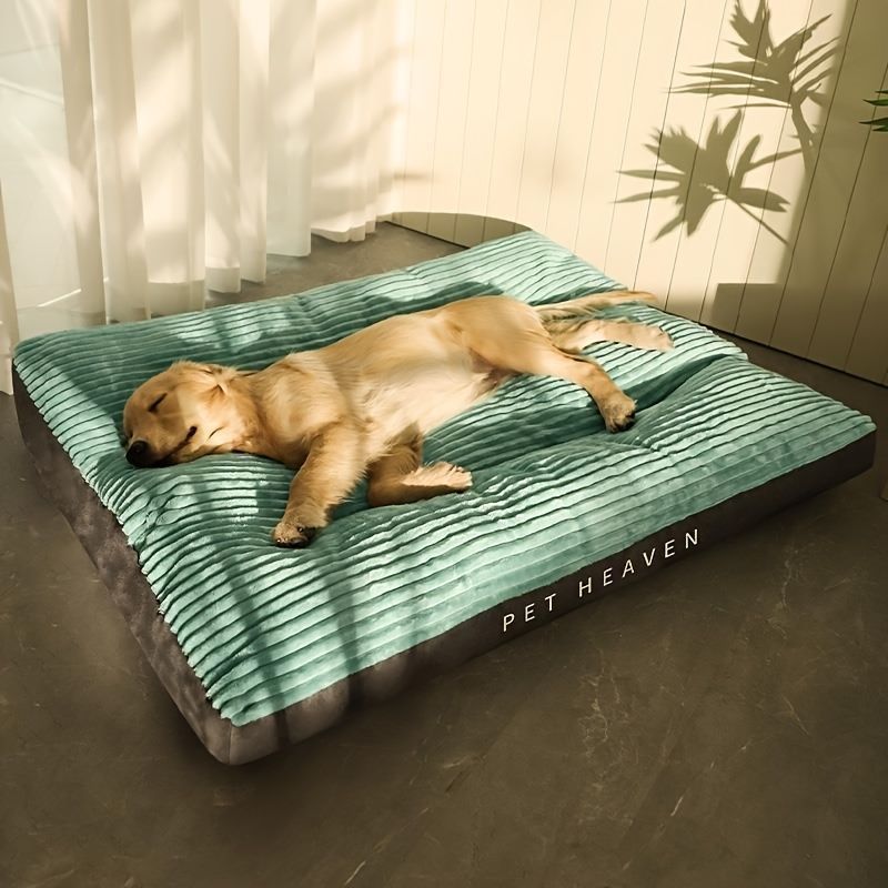 Warm Dog Bed Washable Pet Bed Non-Slip Dog Bed High Backrest Dog Bed Thick Dog - Gray - Size 23.6*18.5in