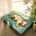 Warm Dog Bed Washable Pet Bed Non-Slip Dog Bed High Backrest Dog Bed Thick Dog - Gray - Size 23.6*18.5in