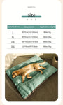 Warm Dog Bed Washable Pet Bed Non-Slip Dog Bed High Backrest Dog Bed Thick Dog - Gray - Size 23.6*18.5in
