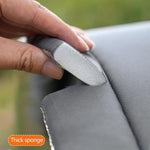 1 Pack Gray Cat and Dog Bed, Waterproof Insulated Durable Pet House Compatible with Cats and Dogs, 36x36cm
