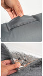 1 Pack Gray Cat and Dog Bed, Waterproof Insulated Durable Pet House Compatible with Cats and Dogs, 36x36cm