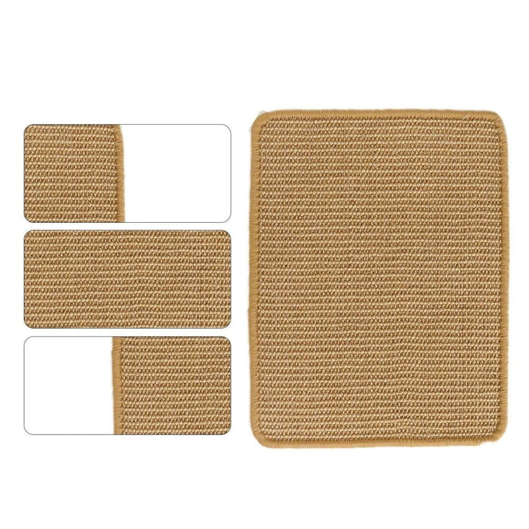 Natural Jute Cat Scratching Mat, Durable Floor Mat and Sustainable Cat Furniture, 40x60cm
