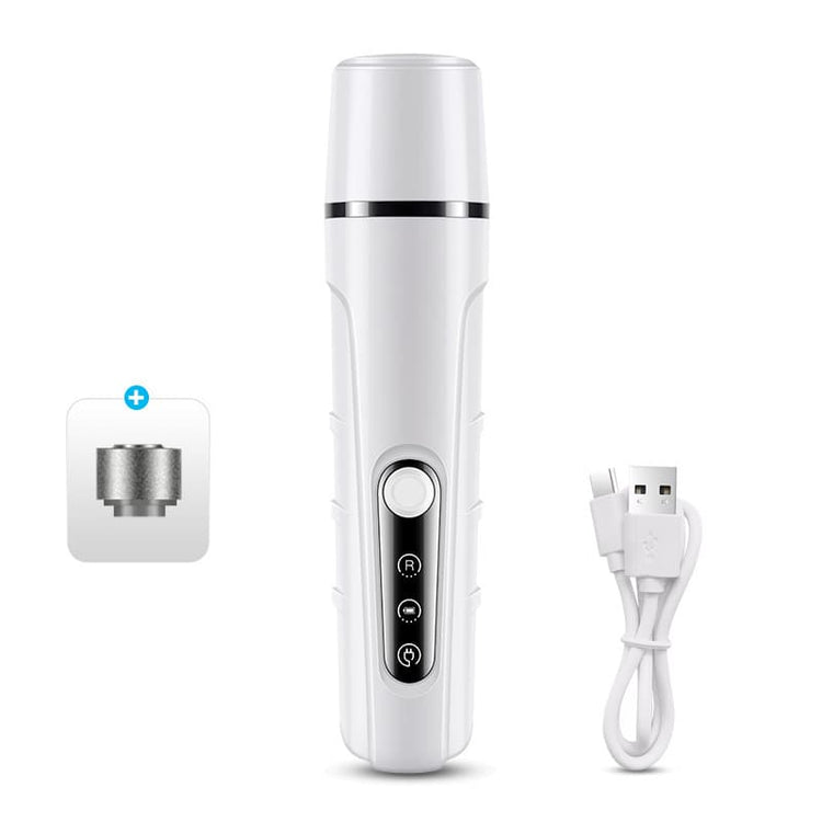 Electric Nail Clippers for Dogs and Cats with LED Light, Low Noise Pet Nail Trimmer, Compatible with All Breeds, SZ1