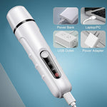 Electric Nail Clippers for Dogs and Cats with LED Light, Low Noise Pet Nail Trimmer, Compatible with All Breeds, SZ1