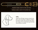 Premium Genuine Leather Dog Collar/Durable Real Leather Adjustable Collars For Male Female(XXL,Red)