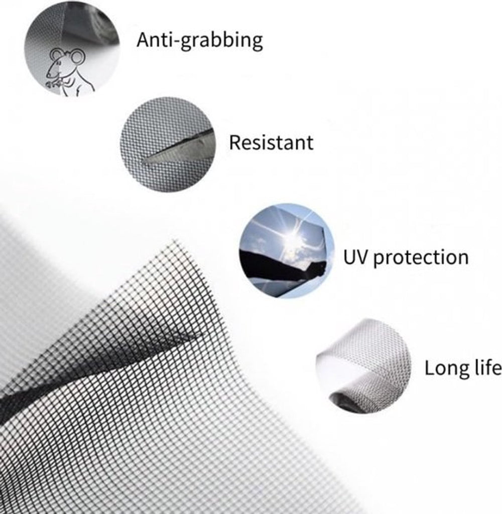 Dog Flap Screen Door - Dog Door Interior Door - Dog Flap Fly Screen - Cat Flap Screen Door - Cat Door Interior Door - 42 X 37cm - Lockable - Pet Flap Screen Door - Dog Flaps With Lock - Suitable For Medium And Large Dogs