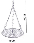 Stainless Steel Bird Toys - Small Pet Toys - Hanging Bird Cage Accessories - Suitable for Various Birds - For Balance Training of Small Parrots, Hamsters, etc.
