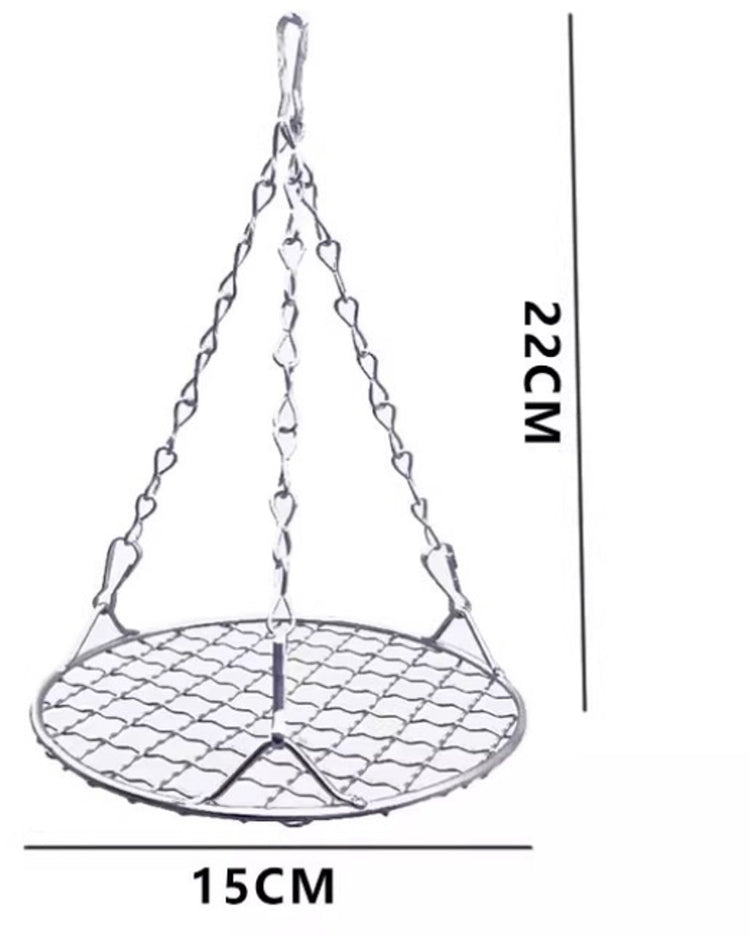 Stainless Steel Bird Toys - Small Pet Toys - Hanging Bird Cage Accessories - Suitable for Various Birds - For Balance Training of Small Parrots, Hamsters, etc.