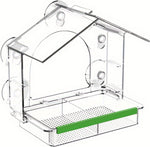 Birdhouse for on or attached to the window, Birdhouse with Suction Cups, Bird Feeder Transparent Window, Feeding Station, Includes Suction Cups
