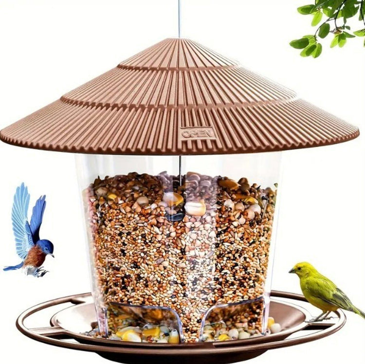 Bird Food House, Feeder House, Feeding Bowl, Hanging Birdhouse, Feeding Spot, for Home Kitchen and Everyday Cooking
