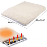 Self Warming Cat Dog Bed with Heat Storage Aluminum Foil,Machine Washable Pet Mat for Indoor Outdoor Use,No Electricity Needed for Cozy Warmth,Suitable for Pets Up to 25 Pounds