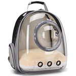 Pet Carrier Backpack with Clear Window, Breathable Travel Bag for Cats and Small Dogs, Hiking, Vet Visits and Transport, Black