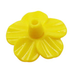 Hummingbird Feeders Replacement Flowers, 5Pcs Feeding Ports Replacement Bird Feeder Replacement Parts for Hummingbird Feeder Hanging Feeder, Red Yellow