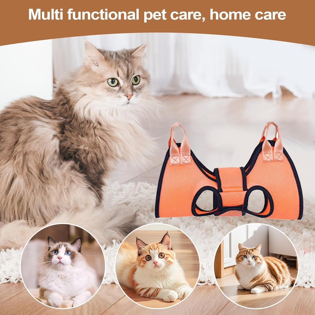 Durable Pet Grooming Restraint Band for Safe Dog Cat Nail Trimming Hanging Bed Helper