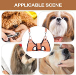 Durable Pet Grooming Restraint Band for Safe Dog Cat Nail Trimming Hanging Bed Helper