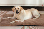 2Pcs Pet Blanket Self-Heating Bed Pad Cat Dog Self-Warming Cushion-Khaki M