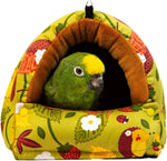 Parrot Hammock Warm Bird Nest Hanging Bed Large Mustard - M