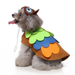 MEIQIPETBABY Dog Costume Polyester Small Breed SDZ134 owl XL Size: XL; Neck (cm): 38-44; Bust (cm): 50-58; Back length (cm): 36-40; Recommended pet weight (kg): 10.0 - 15.0