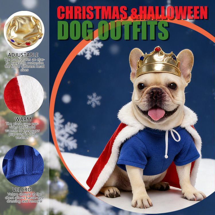 MEIQIPETBABY Dog Costume Polyester Small Breed SDZ136 engineering service L Size: L; Neck (cm): 32-38; Bust (cm): 44-50; Back length (cm): 31-35; Recommended pet weight (kg): 7.0 - 10.0