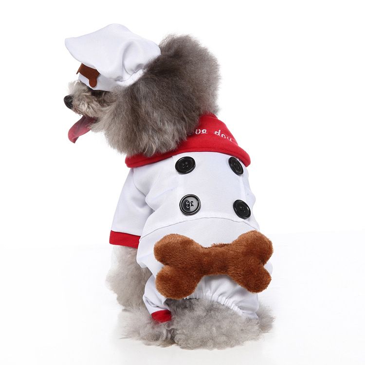 MEIQIPETBABY Dog Costume Polyester Small Breed SDZ136 engineering service L Size: L; Neck (cm): 32-38; Bust (cm): 44-50; Back length (cm): 31-35; Recommended pet weight (kg): 7.0 - 10.0
