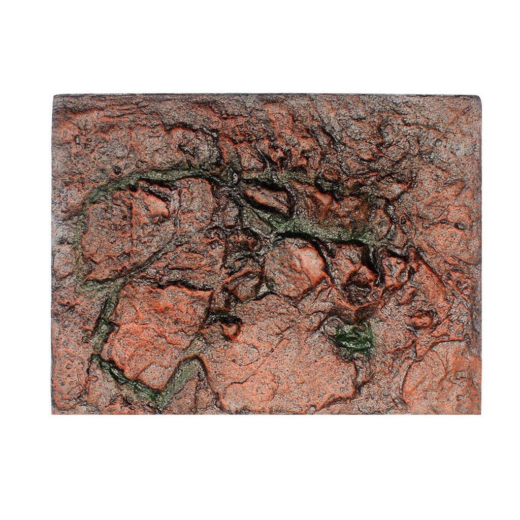Pet Reptile Tank Board 3D Foam Backgrounds and Habitat Decoration 9 Styles - B