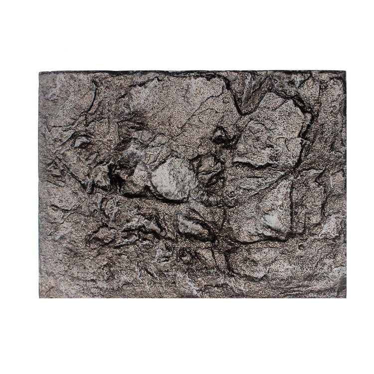 Pet Reptile Tank Board 3D Foam Backgrounds and Habitat Decoration 9 Styles - H