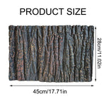 3D Reptile Box Background Plate Rock Stereoscopic Aquascape Tank Decoration - 2