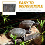 3D Reptile Box Background Plate Rock Stereoscopic Aquascape Tank Decoration - 2