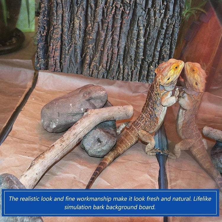 3D Reptile Box Background Plate Rock Stereoscopic Aquascape Tank Decoration - 2