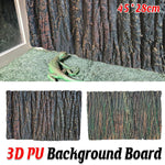 3D Reptile Box Background Plate Rock Stereoscopic Aquascape Tank Decoration - 1