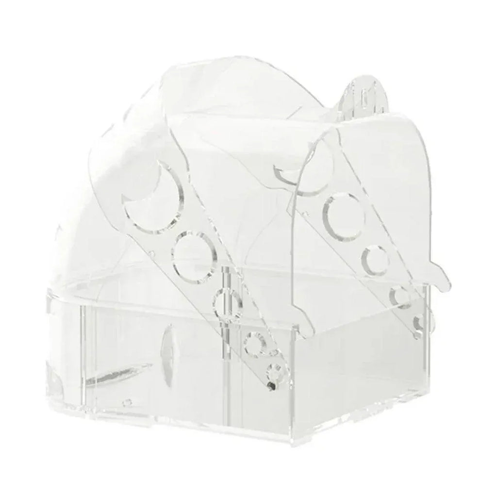 Parrot Bathing Cage Accessories Large Multi Purpose Bird Bathtub Sleeping Nest