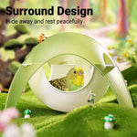 Birdhouse Summer Tiny House Hammock for Birds Outdoor Nesting Shelter for Pets