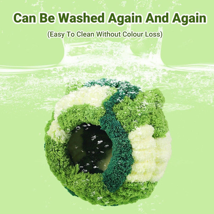 Hanging Warm Cotton Nest Hammock Cozy Bed for Parrots and Other Bird Species - Green