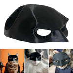 Halloween Bat Mask Cat Mask Pet Costume Accessories for Small Dogs Cats Outfit - XL