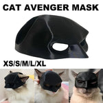 Halloween Bat Mask Cat Mask Pet Costume Accessories for Small Dogs Cats Outfit - XL
